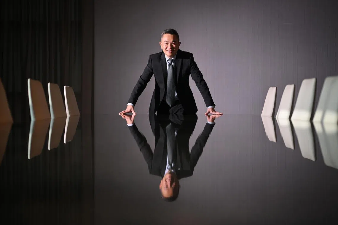Like being the landlord of a shopping mall, managing Keppel DC REIT is about strategising the right mix of tenants to ensure sustainable long-term growth, says Loh Hwee Long, chief executive of the REIT manager.