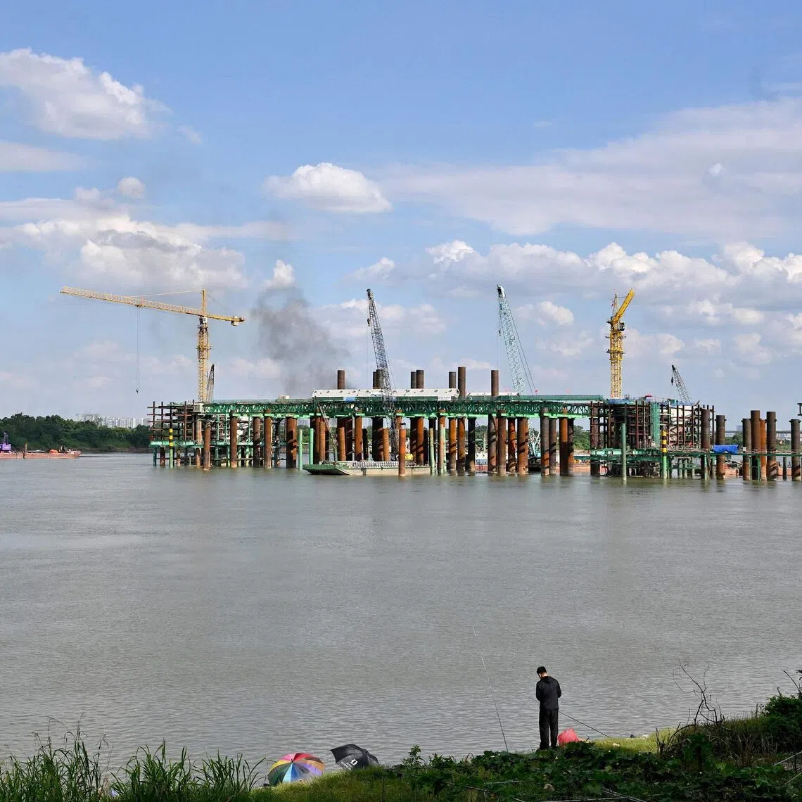On the other side of the mighty Red River, a US$30 billion (S$38.34 billion) mega-project is planned.