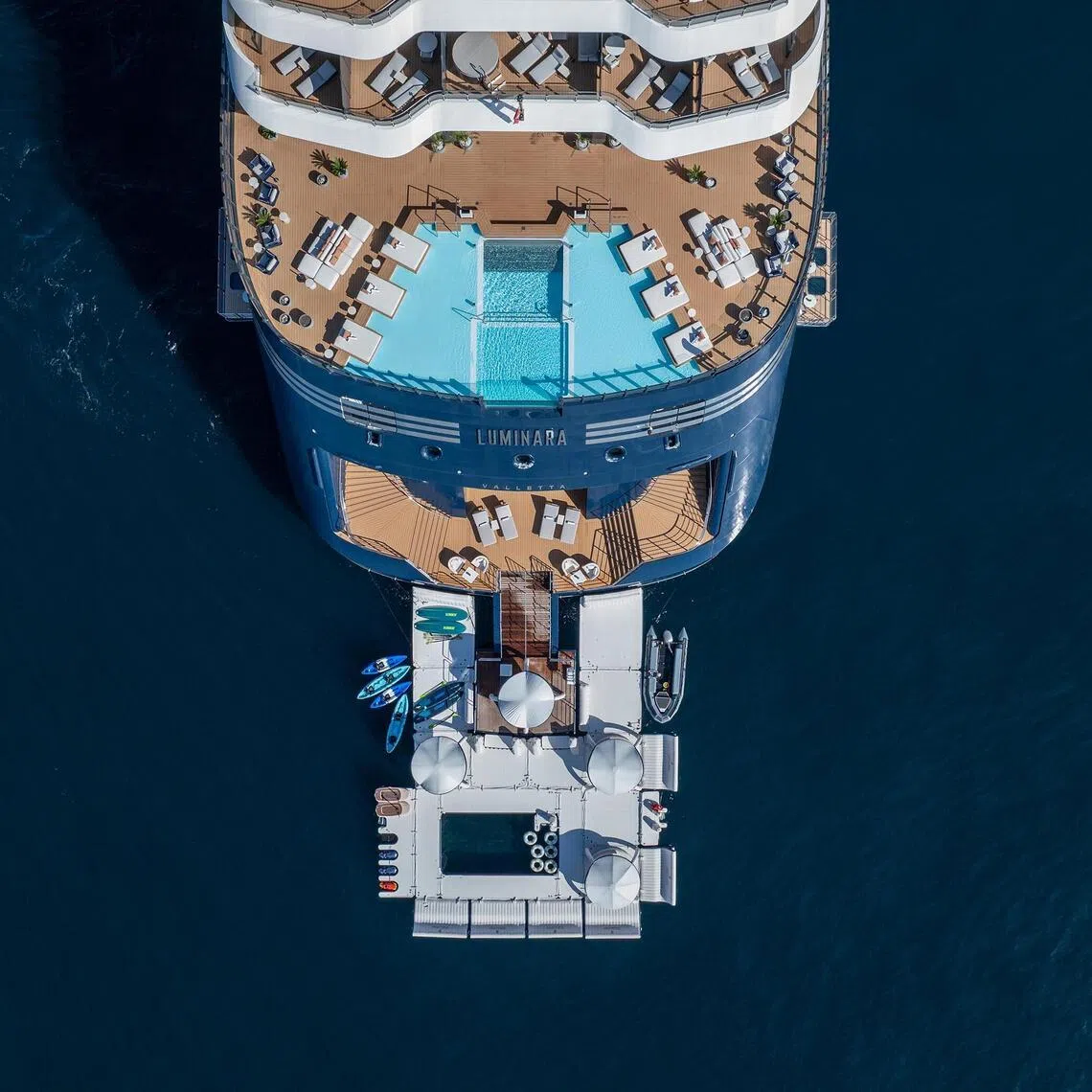 Luminara is The Ritz-Carlton Yacht Collection's third super-yacht in its fleet, which is currently sailing Asia-Pacific. 