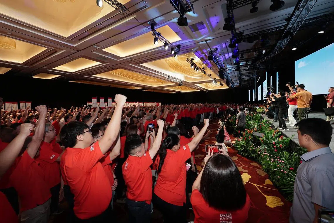 Unions will only play an even more crucial role in the future, as Singapore deals with geopolitical and economic uncertainty, PM Lee said.