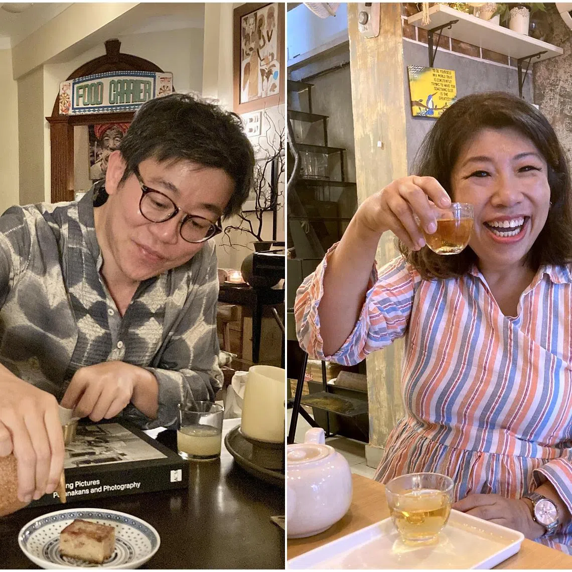 Singaporeans Renjie Wong (left) and Synthia Liu have brought their brand of cooking to Mumbai.