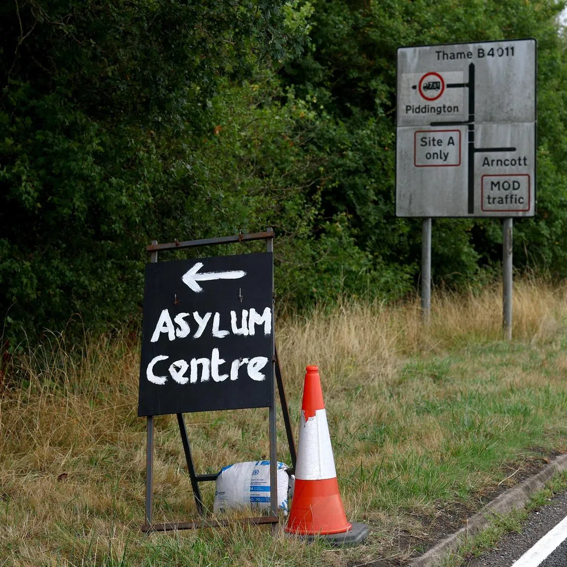 The village announced that a vast majority of residents had voted yes to secede from Britain over plans to house asylum seekers in a nearby disused military site, in a symbolic vote with no real legal basis.