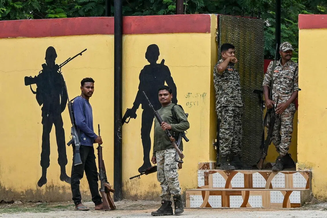 straitstimes.com - India strangles final bastion of Maoist revolt as mining opportunities loom