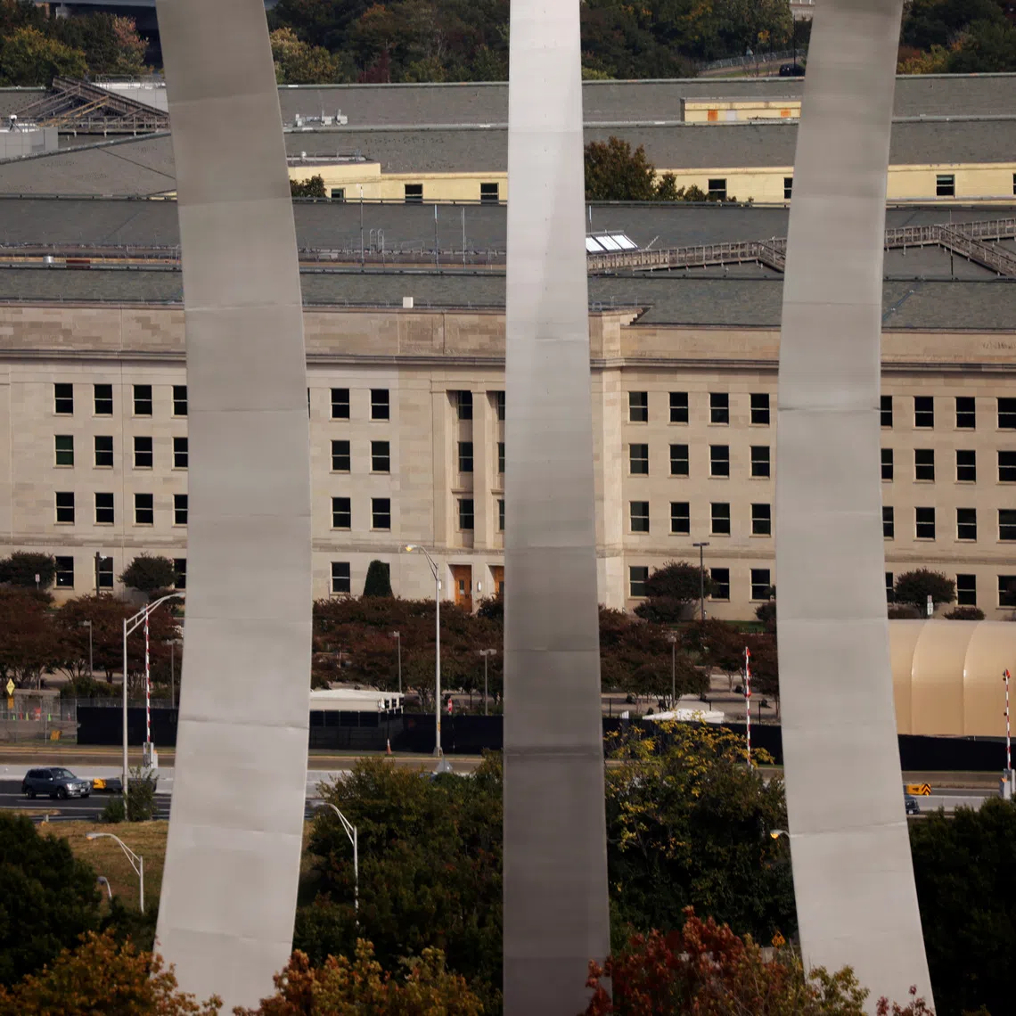 The Pentagon building is seen in Arlington, Virginia, U.S. October 9, 2020. REUTERS/Carlos Barria