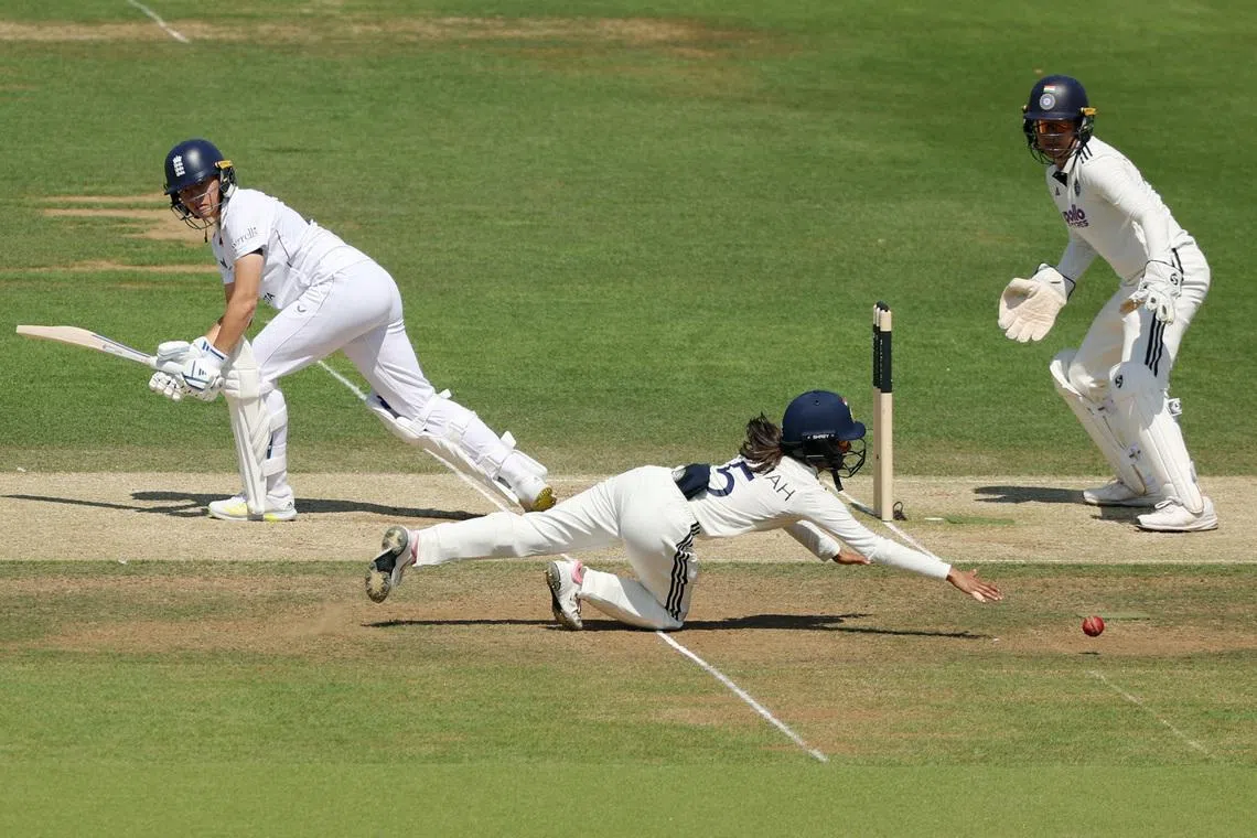 India beat England in historic first women's test at Lord's