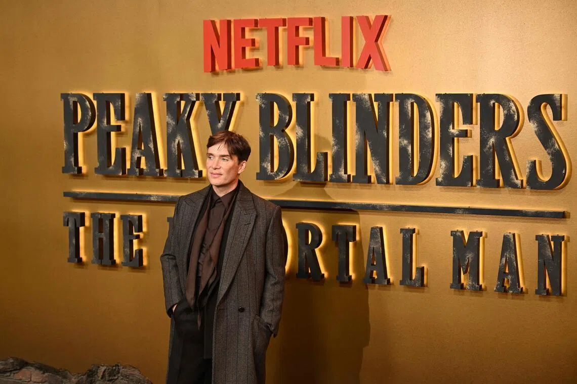 Irish actor Cillian Murphy at the premiere of Peaky Blinders: The Immortal Man in Birmingham, England on March 2, 2026. 
