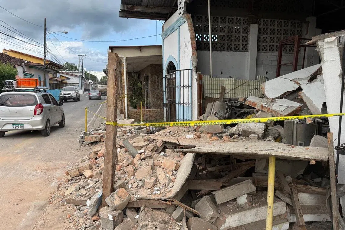 Powerful Panama earthquake shakes canal operations normal | The Straits  Times