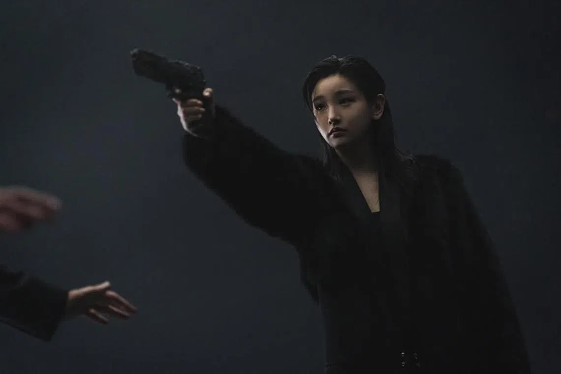 Park So-dam stars as Death in the fantasy K-drama Death's Game.