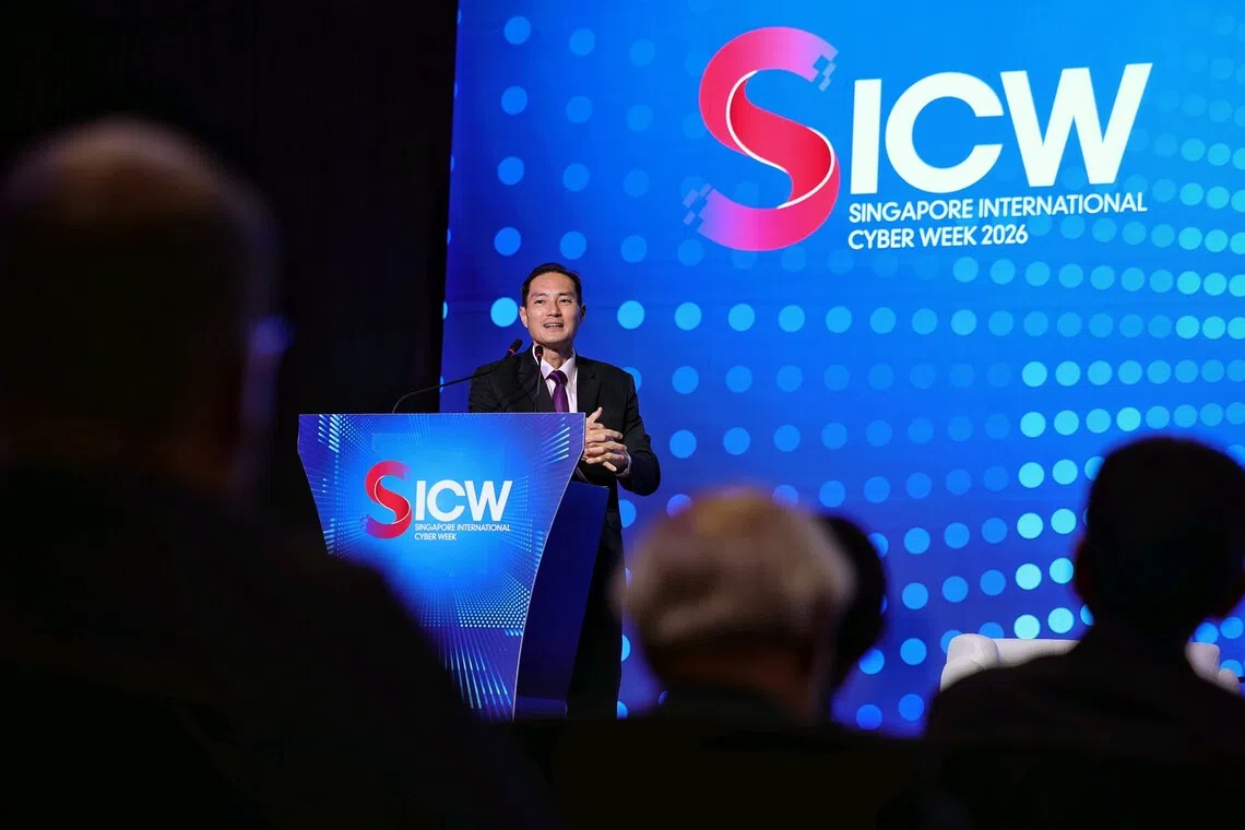 Senior Minister of State for Digital Development and Information Tan Kiat How announced the Cybersecurity Professional Accreditation Framework at the Singapore International Cyber Week on Oct 13.