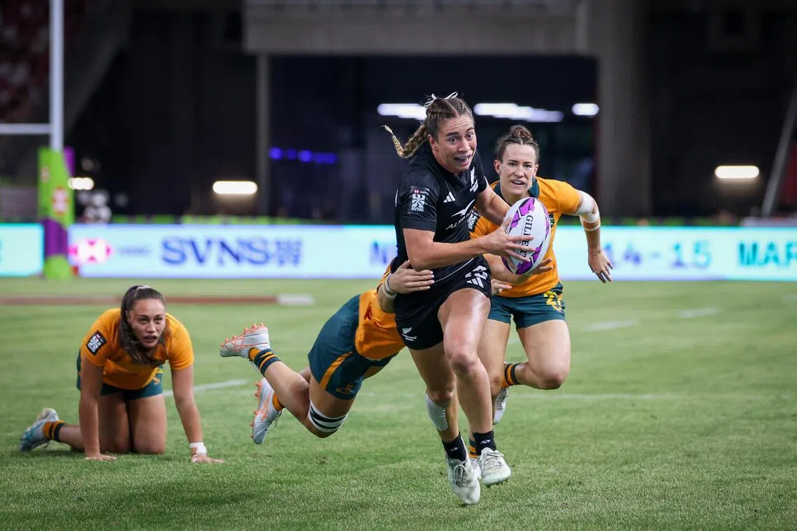 Tragedy back home spurs New Zealand’s Black Ferns to Sevens title defence in Singapore