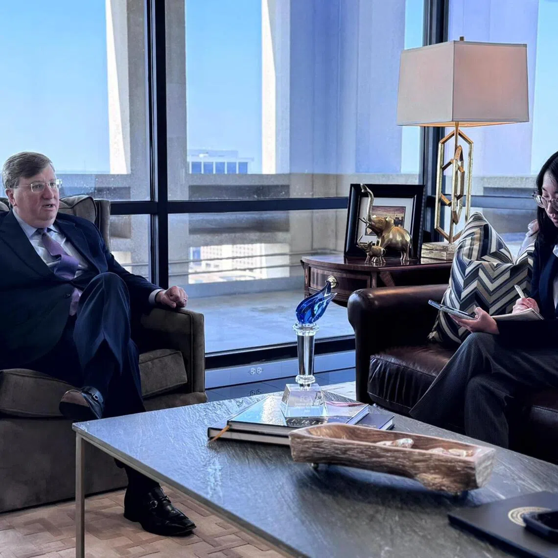 sausa20 - Mississippi governor Tate Reeves.

pix taken by me - SUE-ANN TAN.