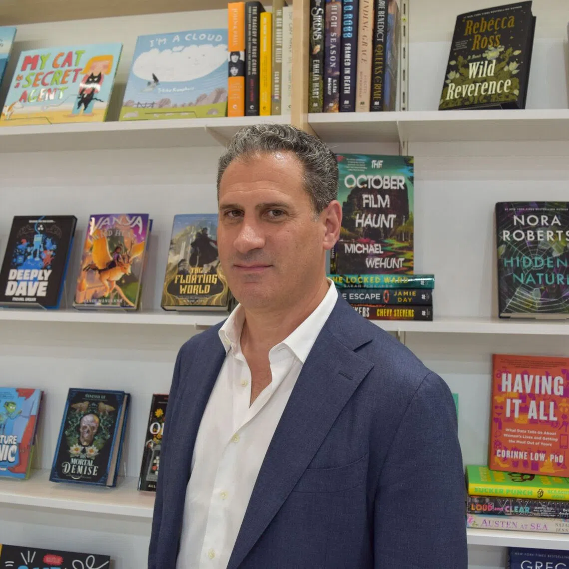 Mr Jon Yaged – chief executive of Macmillan Publishers, whose books are among those that have been targeted in the US.