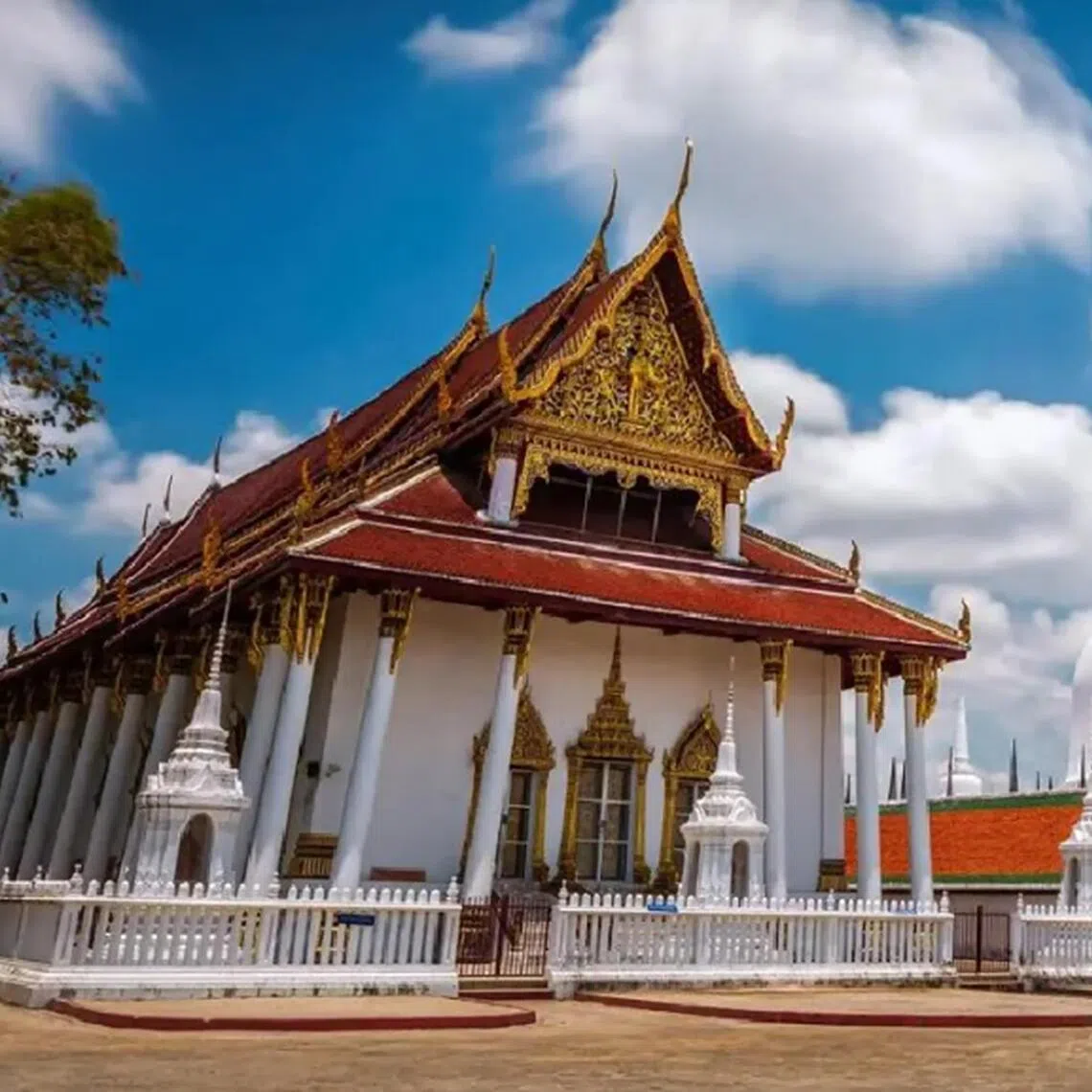 The monastery was founded in the eighth century.