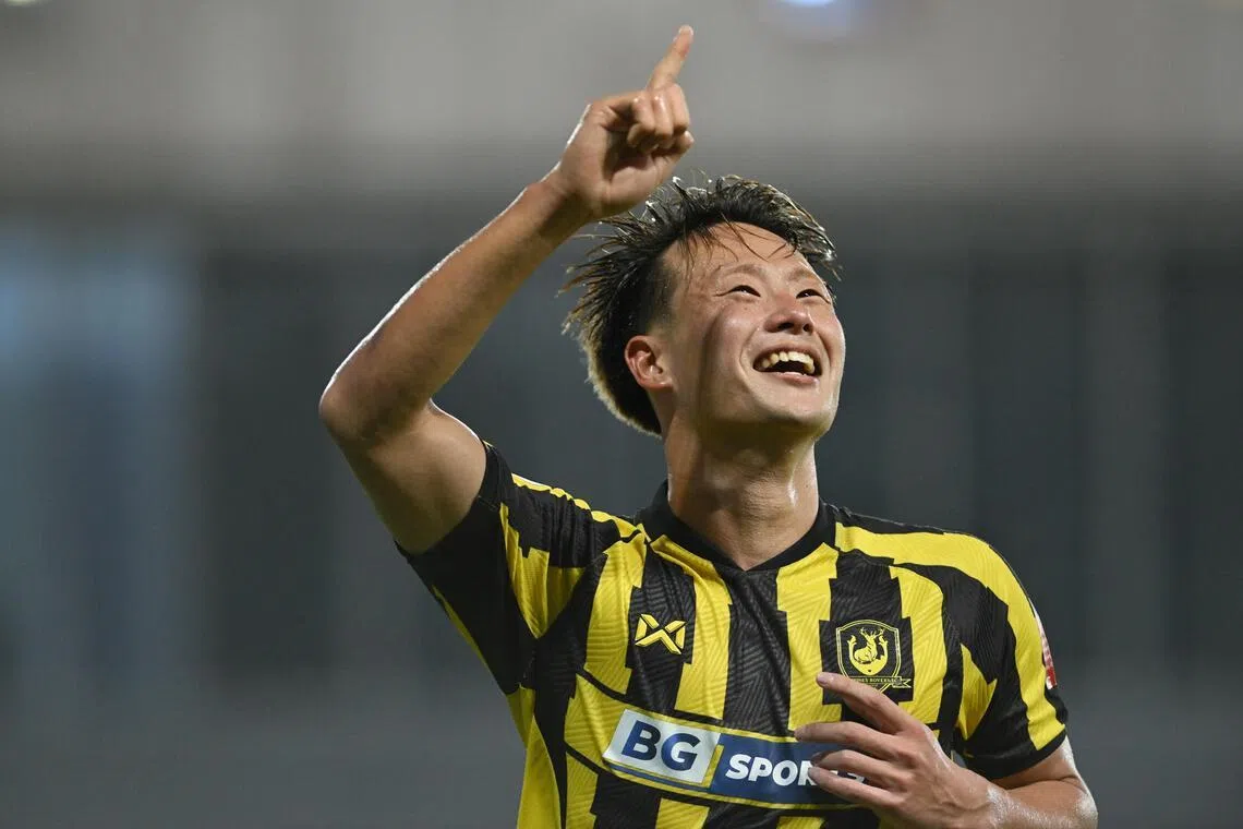 BG Tampines Rovers forward Hide Higashikawa was lauded as one of the bright foreign signings this season.