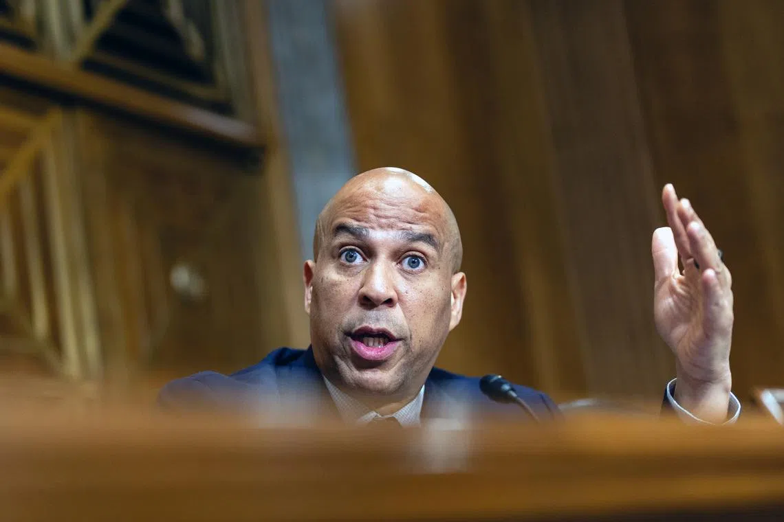 Senator Cory Booker gave a marathon all-night speech on the Senate floor that stretched into April 1 morning.
