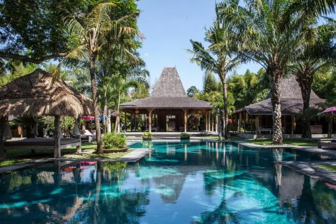 Blue Karma Village pool