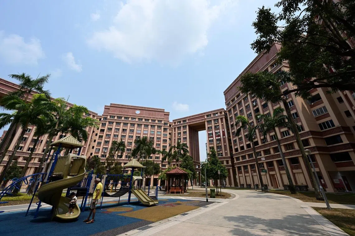 The fair-faced brickwork of the blocks’ facade have made them an icon in Tampines.