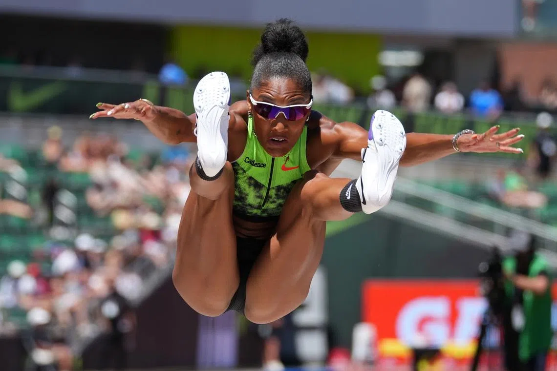 Tara Davis-Woodhall opens up on mental health struggles after Eugene victory