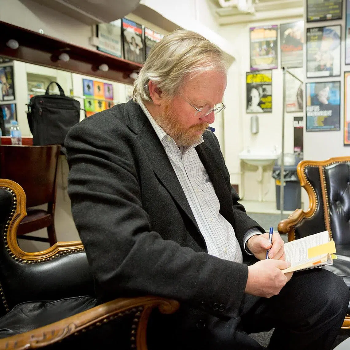 Best-selling author Bill Bryson will take the Singapore stage at Capitol Theatre on Feb 4 and 5, 2026. 