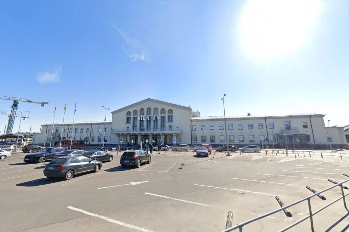 Lithuania's Vilnius airport.
