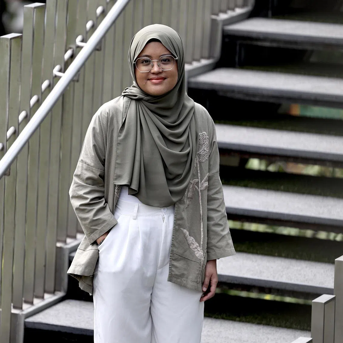 sfbone - Bone Marrow donor Ms Qurratu'aini Abdul Rashid on Oct 2.  She said she is no hero even though she saved a life.

Credit: Hester Tan