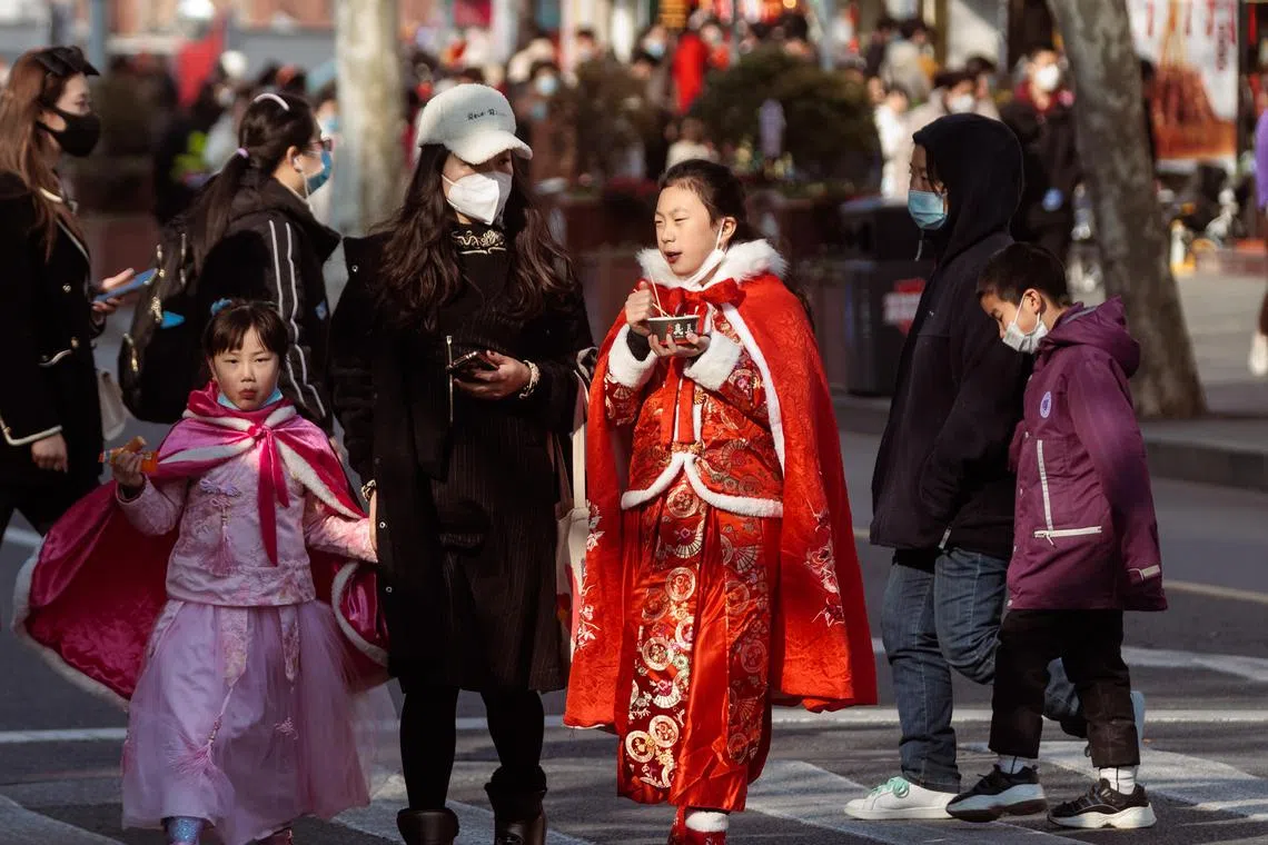 China's total population could fall below 700 million by the end of the century, which would be less than half the 1.4 billion now.