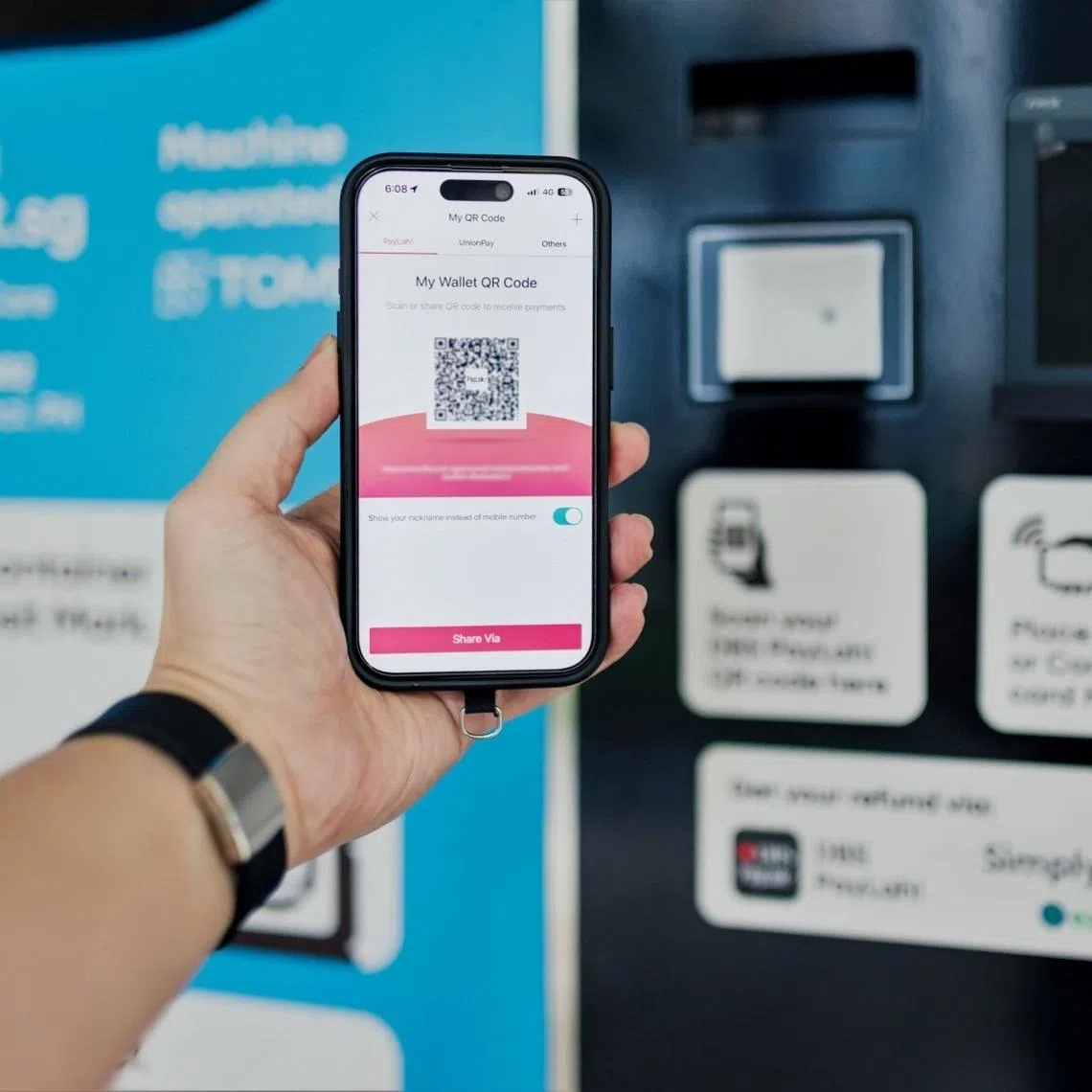 The recycling scheme requires residents to return their used drink containers at more than 1,000 reverse vending machines islandwide. 