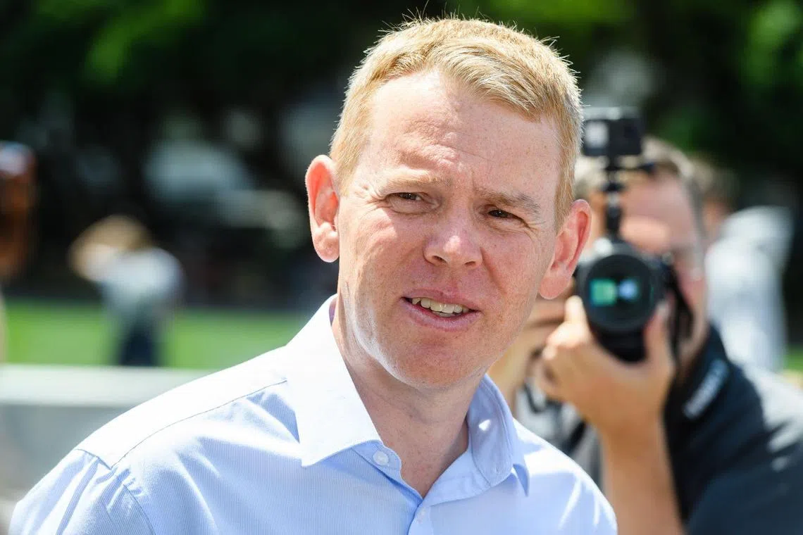 Chris Hipkins, New Zealand's incoming prime minister, was the only nomination for the job.
