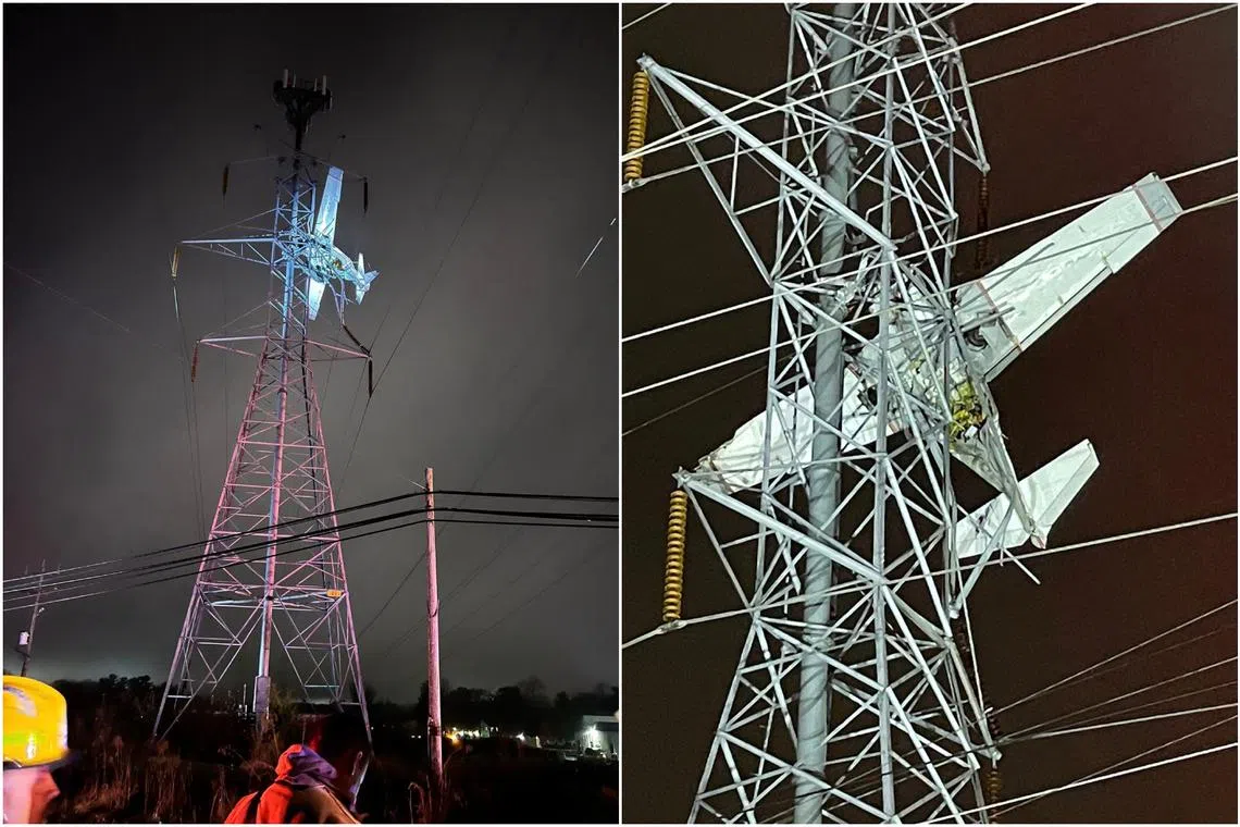 The pilot and passenger were flying to Montgomery County Airpark, an airport near Gaithersburg, Maryland. 