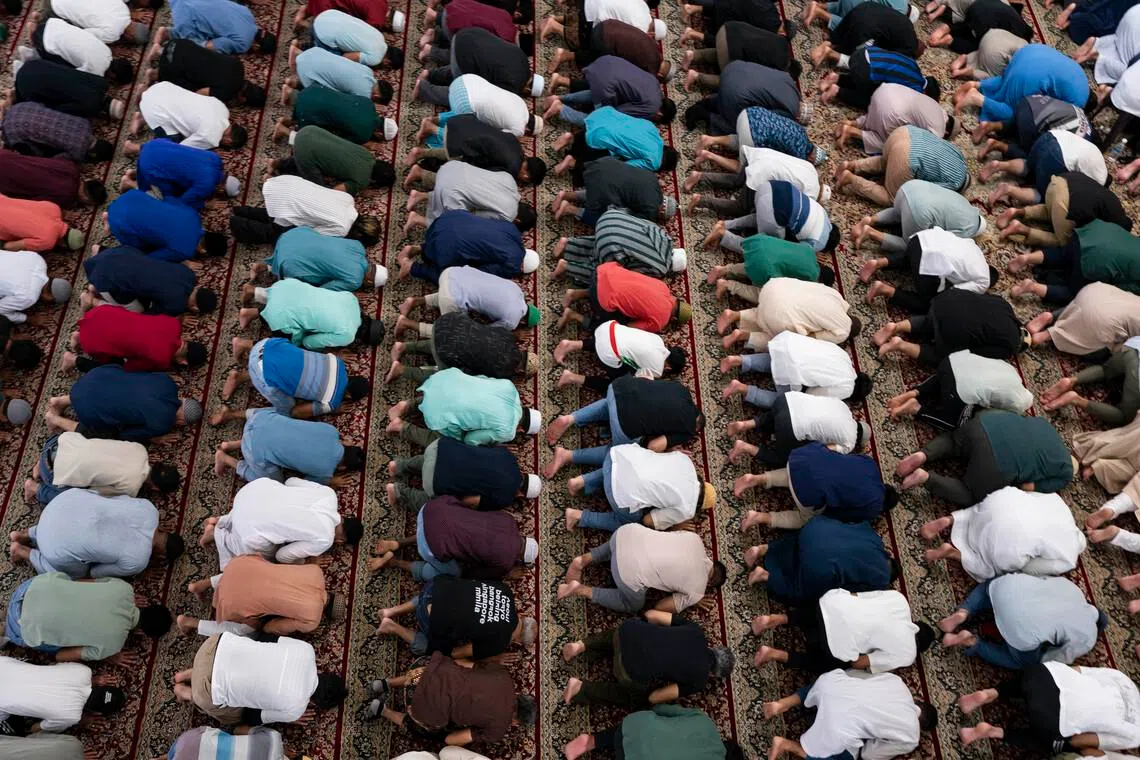 A total of 110,000 prayer spaces will be available across 70 mosques each night during the holy month.