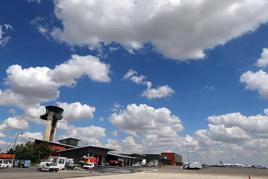 A Nicaragua-bound plane that had taken off from the UAE was grounded at France's Vatry airport.