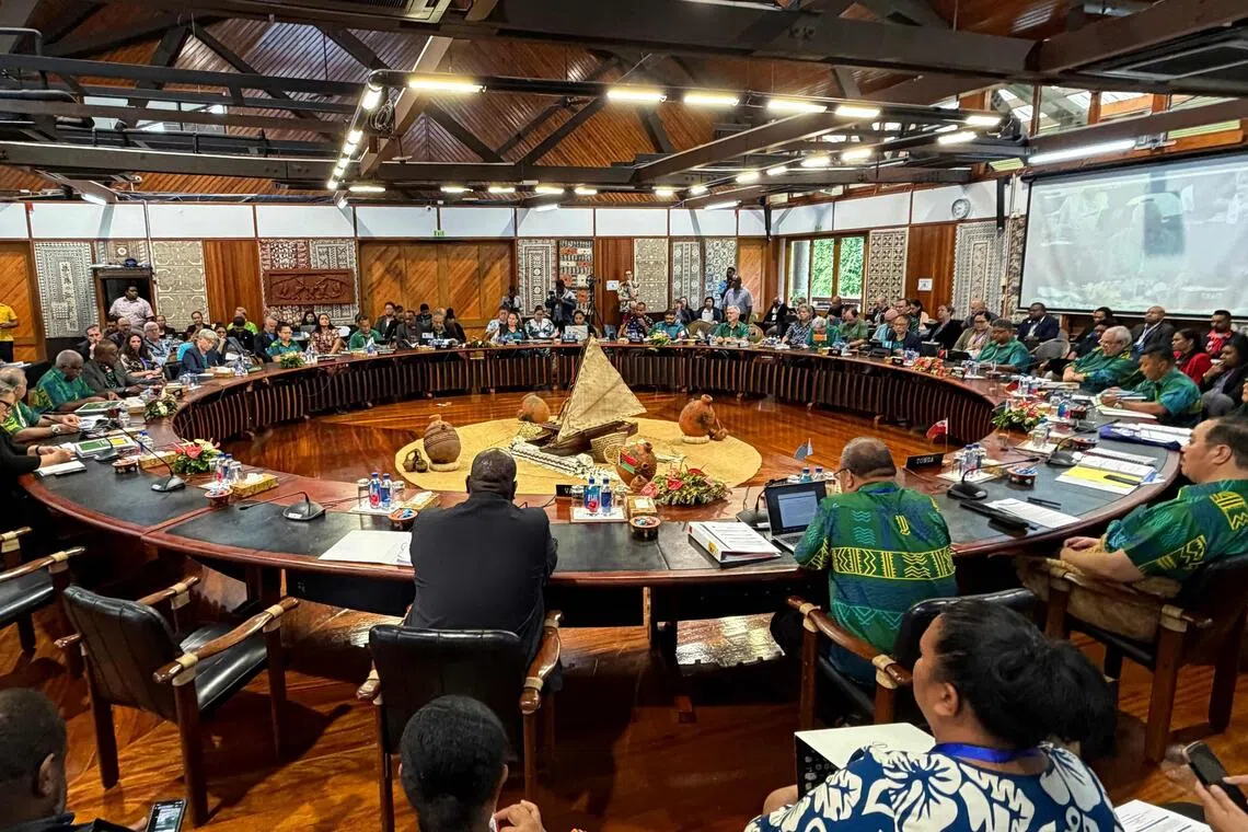 Pacific nations fail to agree on statement condemning China missile test