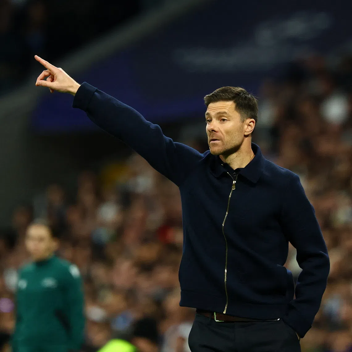 Soccer Football - UEFA Champions League - Real Madrid v Manchester City -  Santiago Bernabeu, Madrid, Spain - December 10, 2025 Real Madrid coach Xabi Alonso REUTERS/Susana Vera