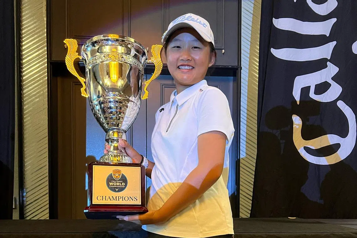 Singapore golfer Sydnie Ng won the FCG World Championship after posting a 19-under 203 total in California.