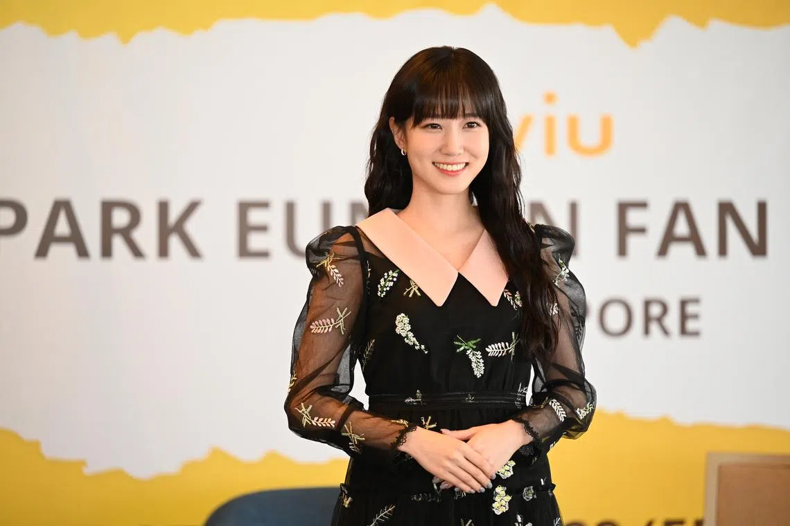 jawoo11-ol - Park Eun-bin at the Singapore press conference



Source/copyright: Viu
