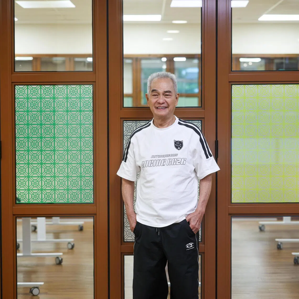 Singaporean actor Richard Low at a screening session for Old & Dangerous on July 13.