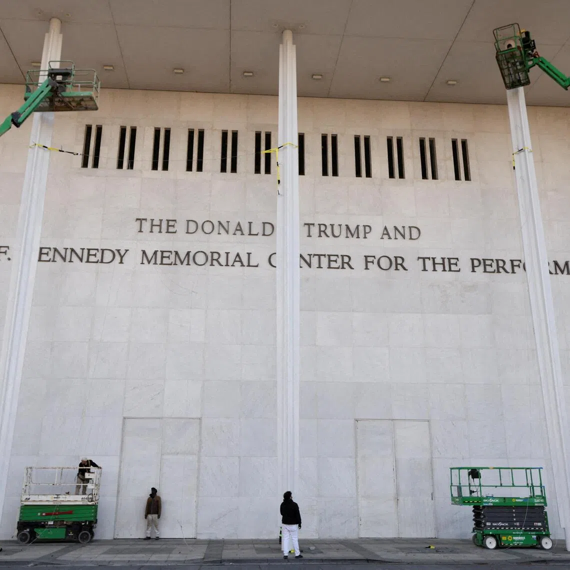 The judge had ordered Trump’s name removed from the facade in May but US President Donald Trump’s handpicked Kennedy Center board voted in August to restore it.