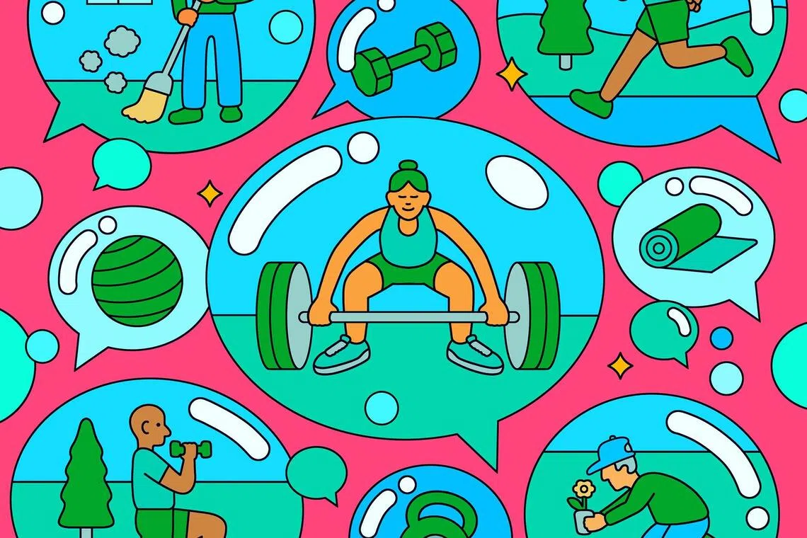 There are a variety of things physical therapists say you can do to keep moving while avoiding injury. 