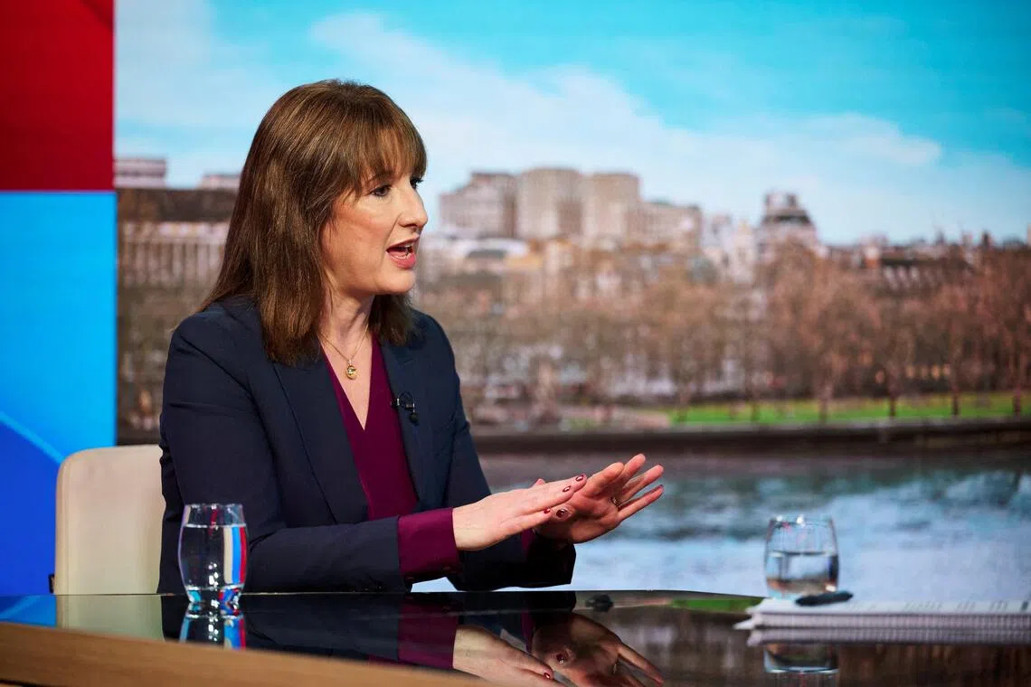 Britain's Chancellor of the Exchequer Rachel Reeves said a downgrade to productivity from the OBR was one of the biggest factors she had to contend with.