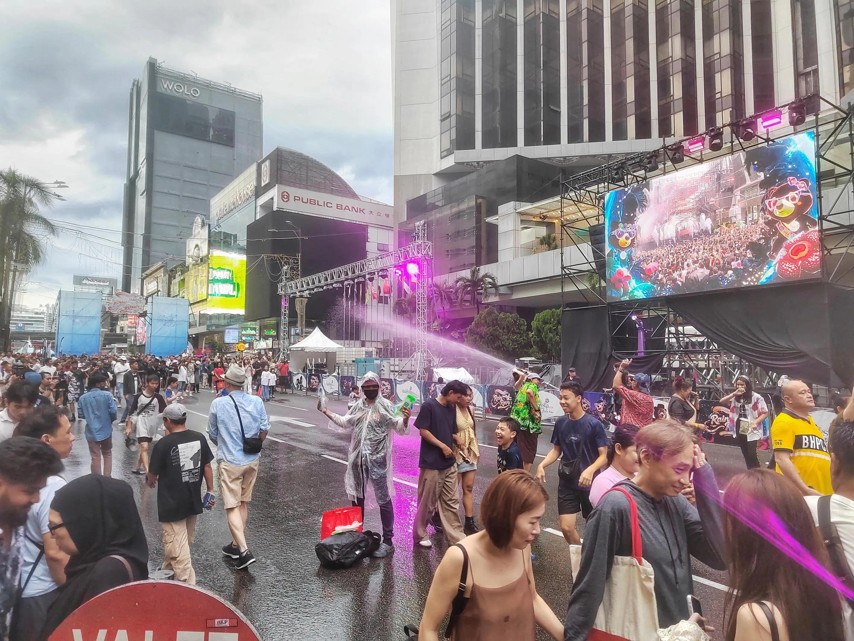 The Rain Rave Water Music Festival, held outside Pavilion Kuala Lumpur, drew criticism from Islamic authorities, who said it conflicted with Malaysia’s religious and cultural values.