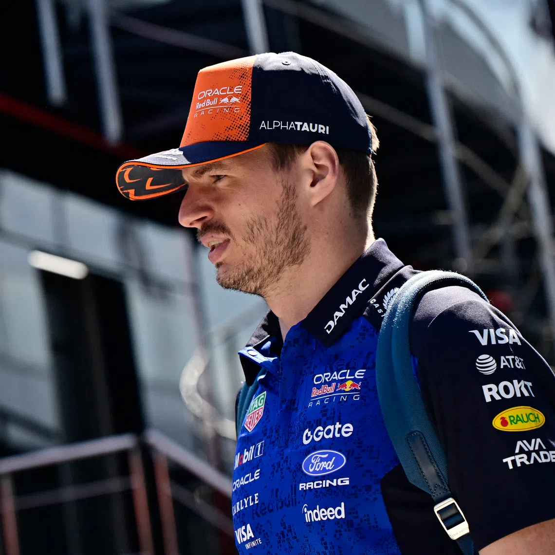 Red Bull’s Max Verstappen will race with a special “Delft blue” tribute helmet.