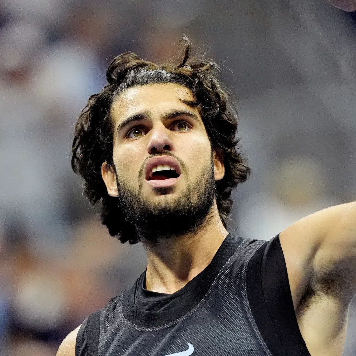 Carlos Alcaraz endured a gruelling quarter-final at the US Open that ended at 3.33am.