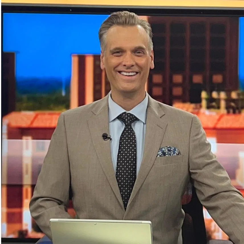 Mr James Eppler (left), an anchor at KCBD Fox34 in Lubbock, Texas, made the remark on May 26 while introducing the BTS-themed Oreo collaboration.