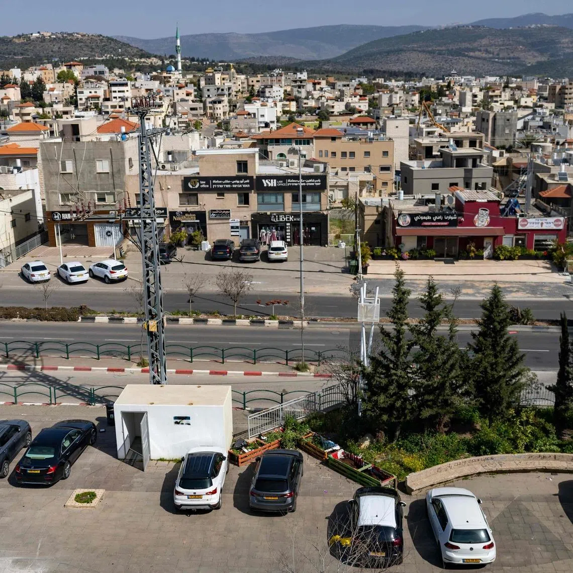 The town of Sakhnin in northern Israel near the Lebanese border. The Israeli military on March 12 expanded its evacuation warning for residents in southern Lebanon to include an area north of the Litani River.
