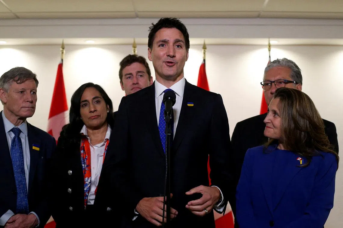Canadian Prime Minister Justin Trudeau warned on Monday that China is playing “aggressive games” with democracies and Canadian institutions.