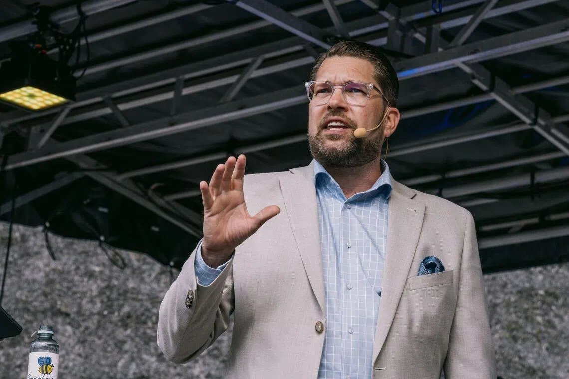 Sweden’s far-right leader seeks a comeback as election nears