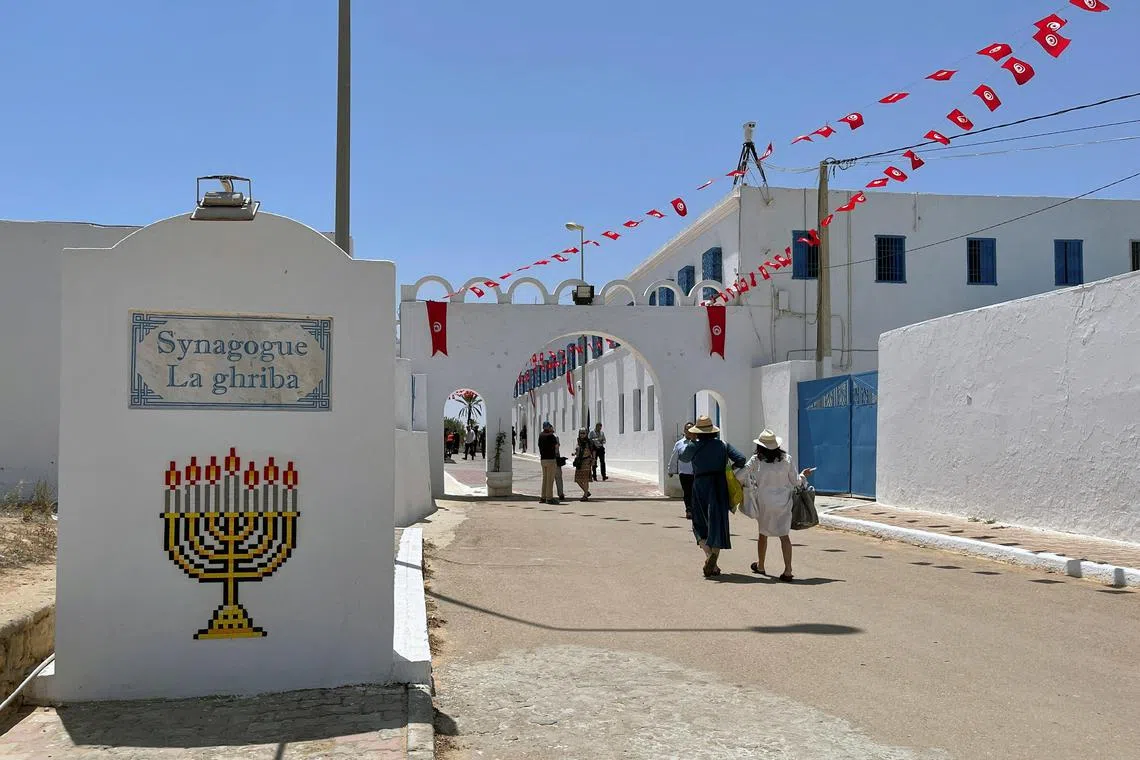 Mainly Muslim Tunisia is home to one of North Africa’s largest Jewish communities. 