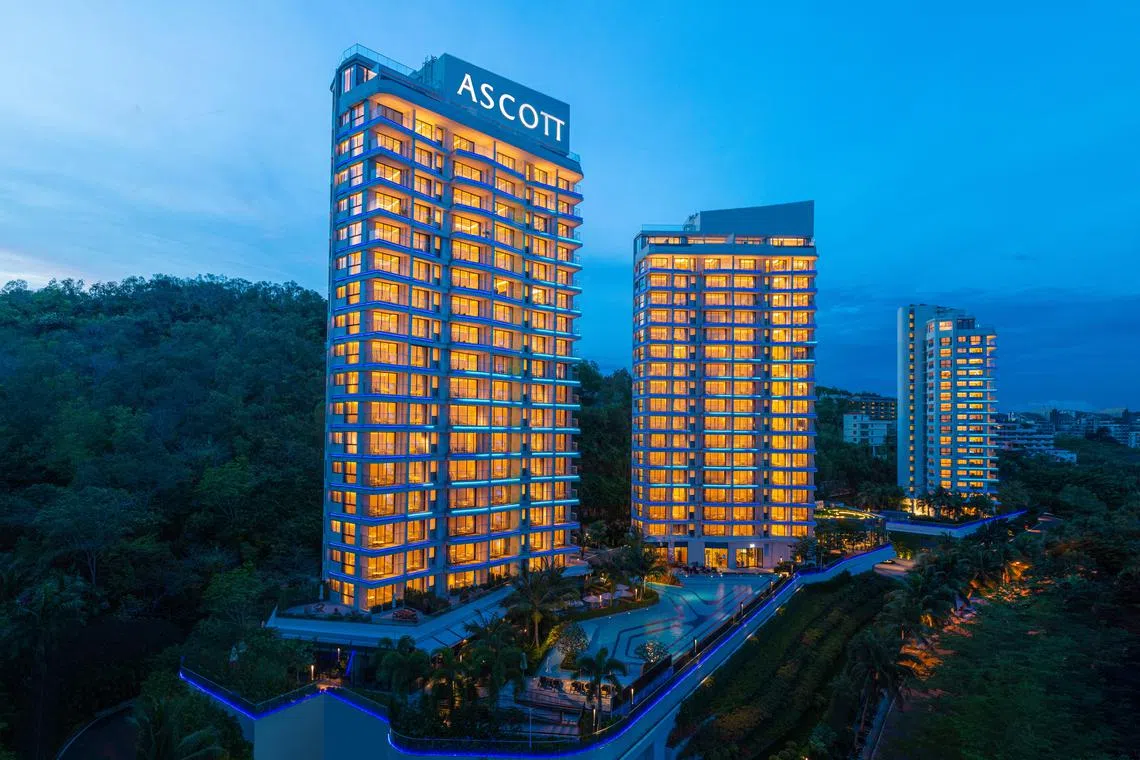 Capitaland's Ascott Trust is one of the highly rated Reits which has taken a hit from interest rate fears.