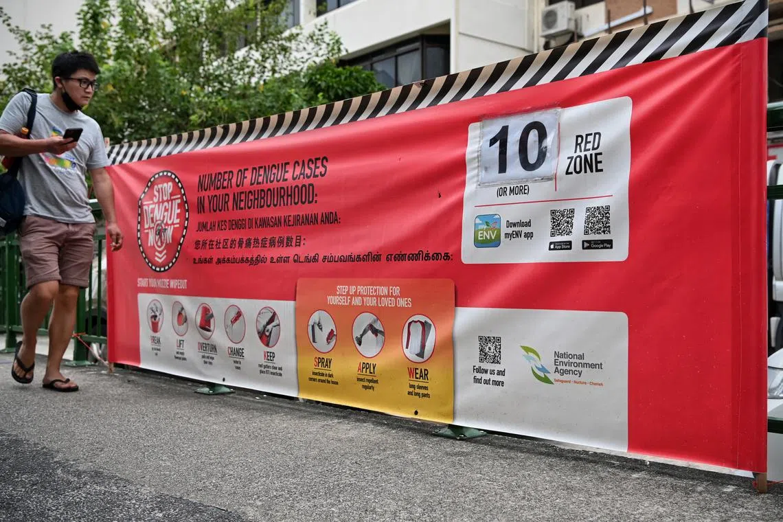 The NEA has attributed the high number of cases this year to the DenV-3 strain of dengue.