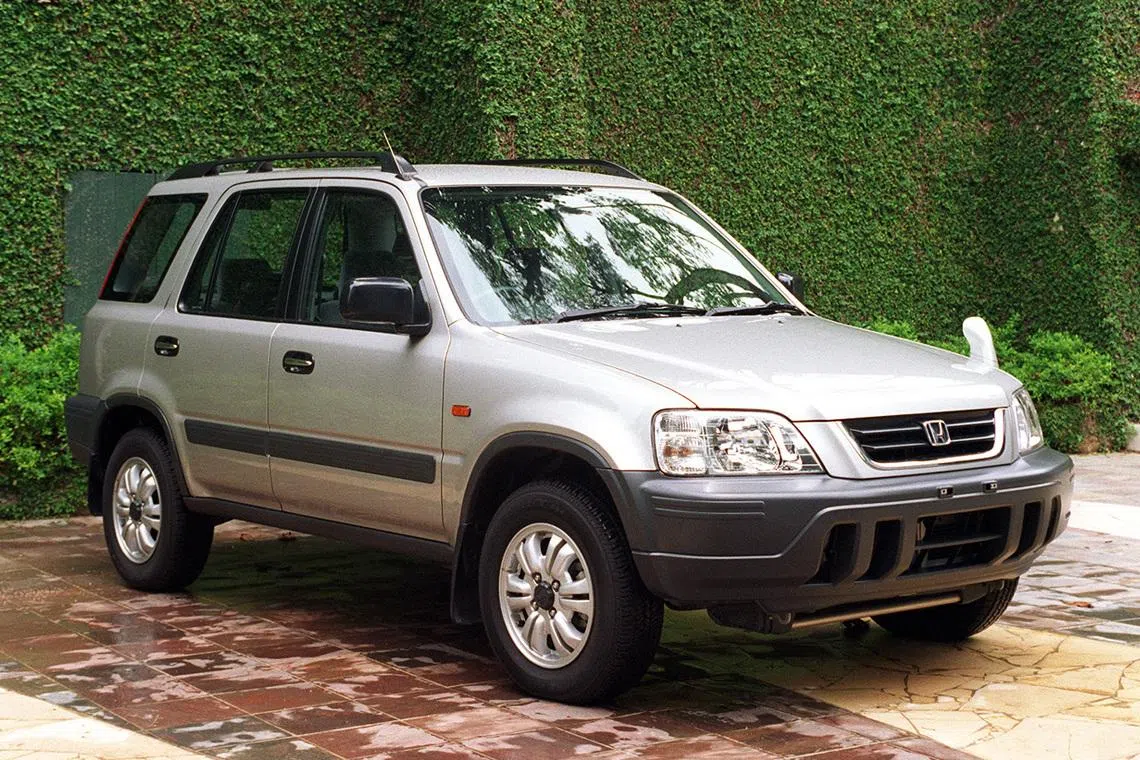 Honda CR-V from 1995 had a practical cabin and drove more like a Civic saloon than a truck.
